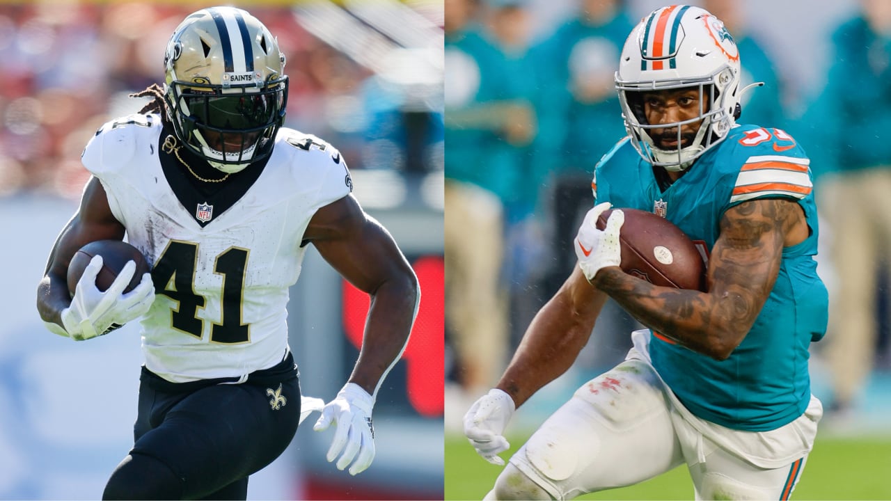 Dolphins RB Raheem Mostert, Saints RB Alvin Kamara Win 'The Catch ...