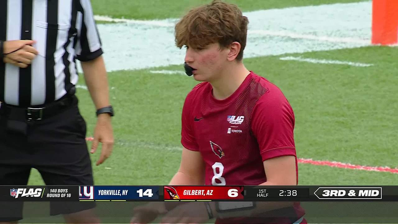 Mintesinote Silver intercepts JJ Mattison's deep pass attempt