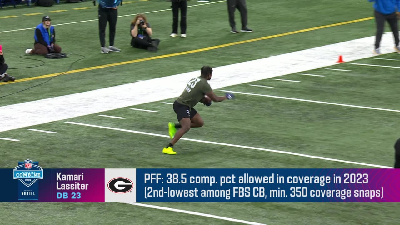 Cornerback Kamari Lassiter's highpoint catch caps DB's rep in