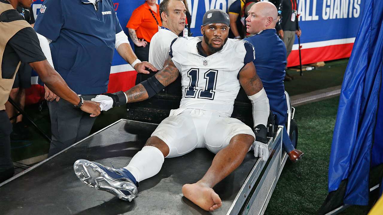 Cowboys' Micah Parsons (ankle) officially out vs. Steelers, will miss first career game due to injury                          Oct 04, 2024 thumbnail