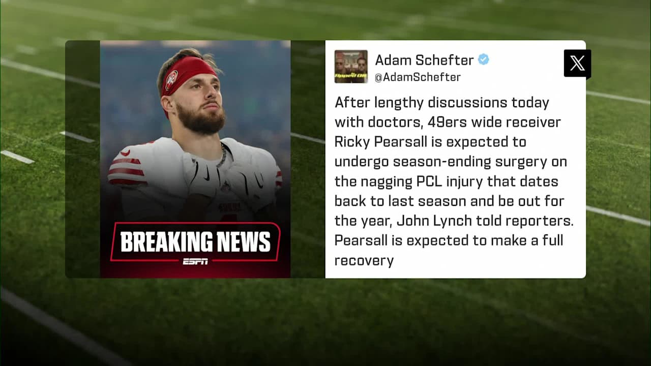 NFL Network discussion regarding Ricky Pearsall and Deebo Samuel.