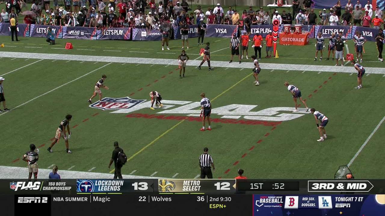 Metro Select receiver Audric Williams' over-the-shoulder touchdown ...