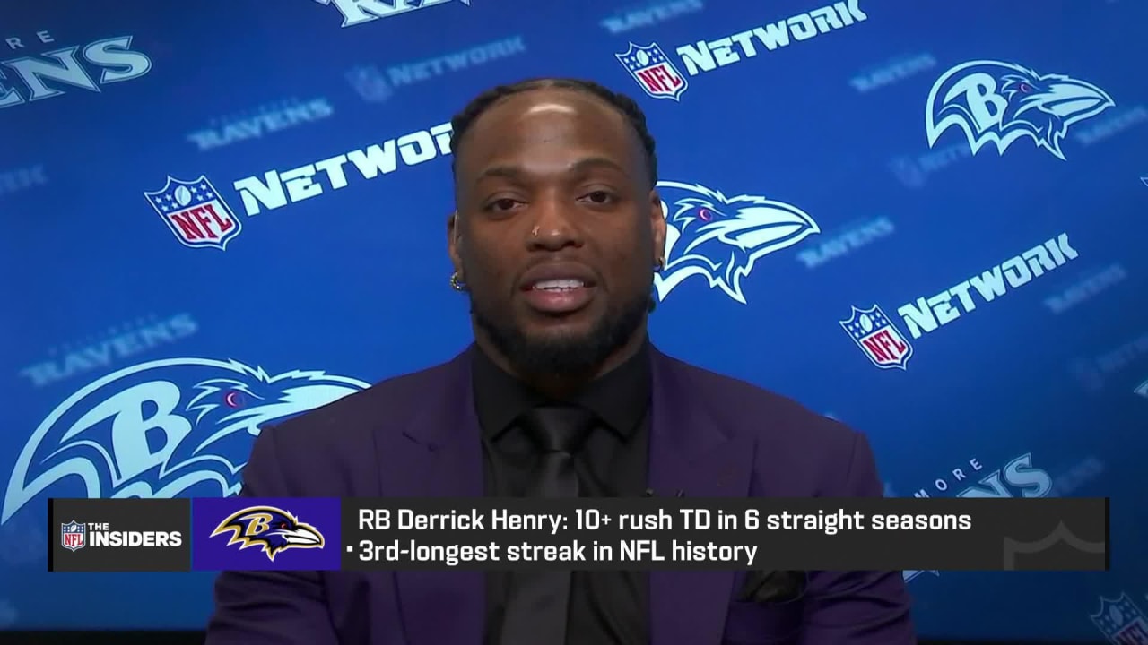 Baltimore Ravens running back Derrick Henry joins 'The Insiders' for ...