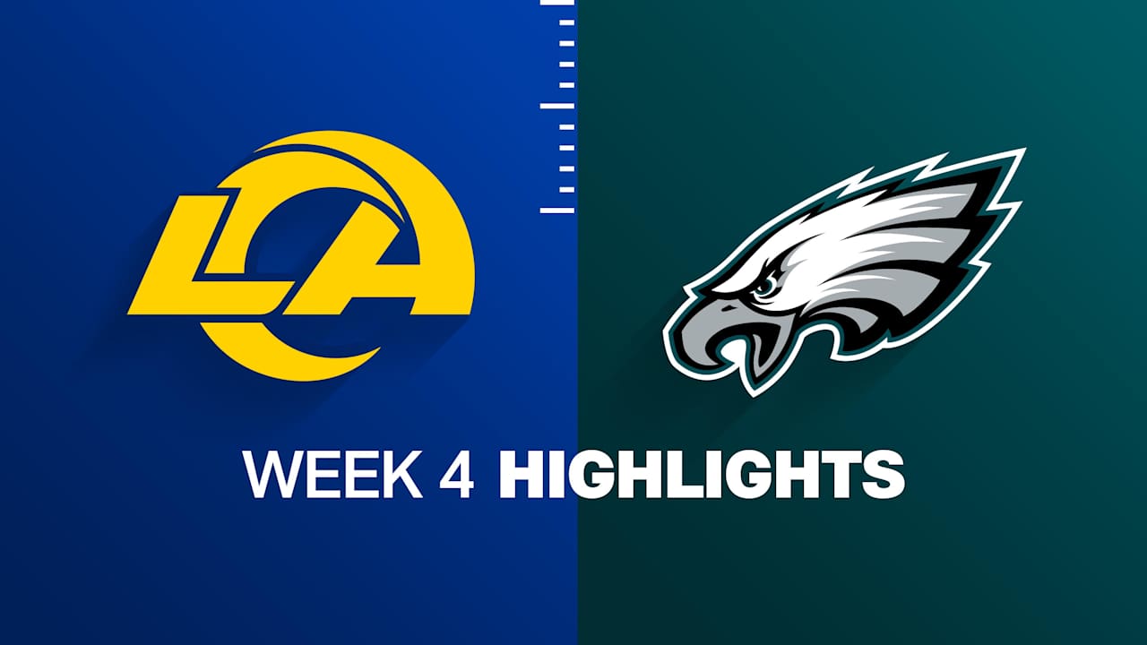 Rams vs. Eagles highlights | Week 4 video thumbnail