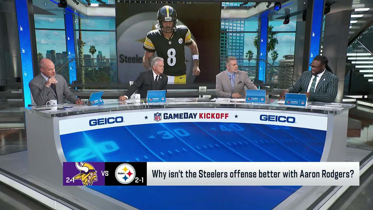 Why isn't Pittsburgh Steelers offense better with quarterback Aaron ...