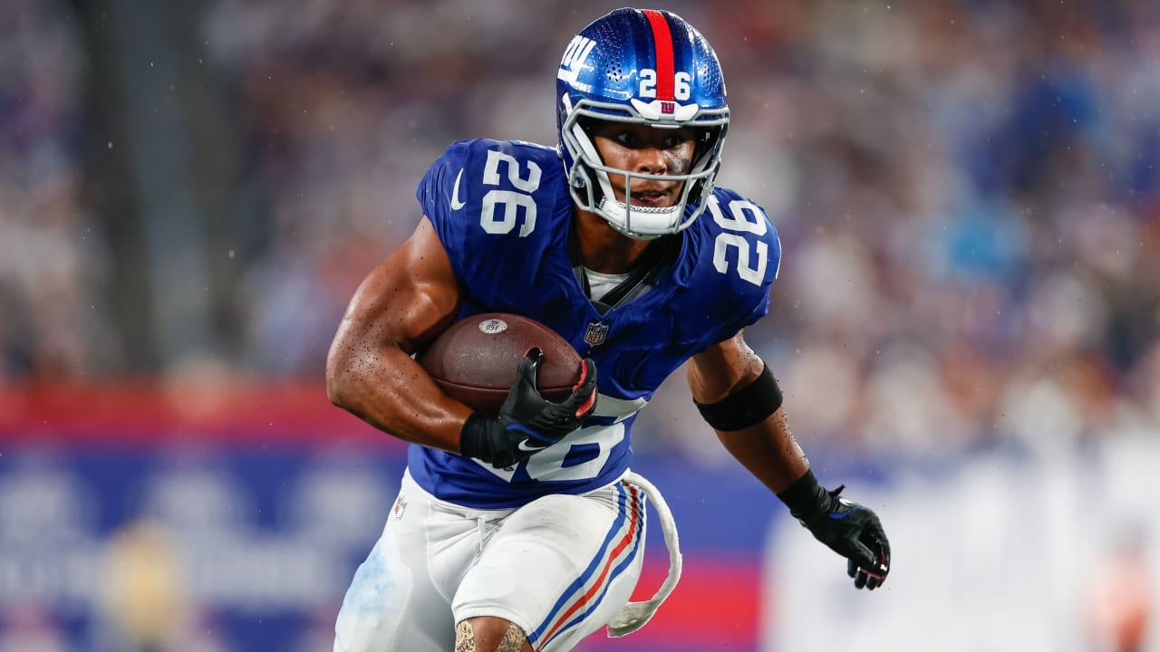 Les Eagles signent le RB Saquon Barkley pour un contrat de 37,75 millions de dollars sur trois ans