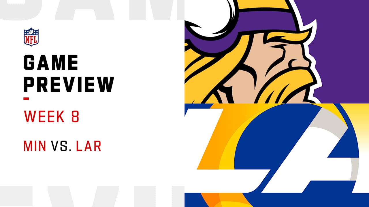 Minnesota Vikings vs. Los Angeles Rams preview Week 8