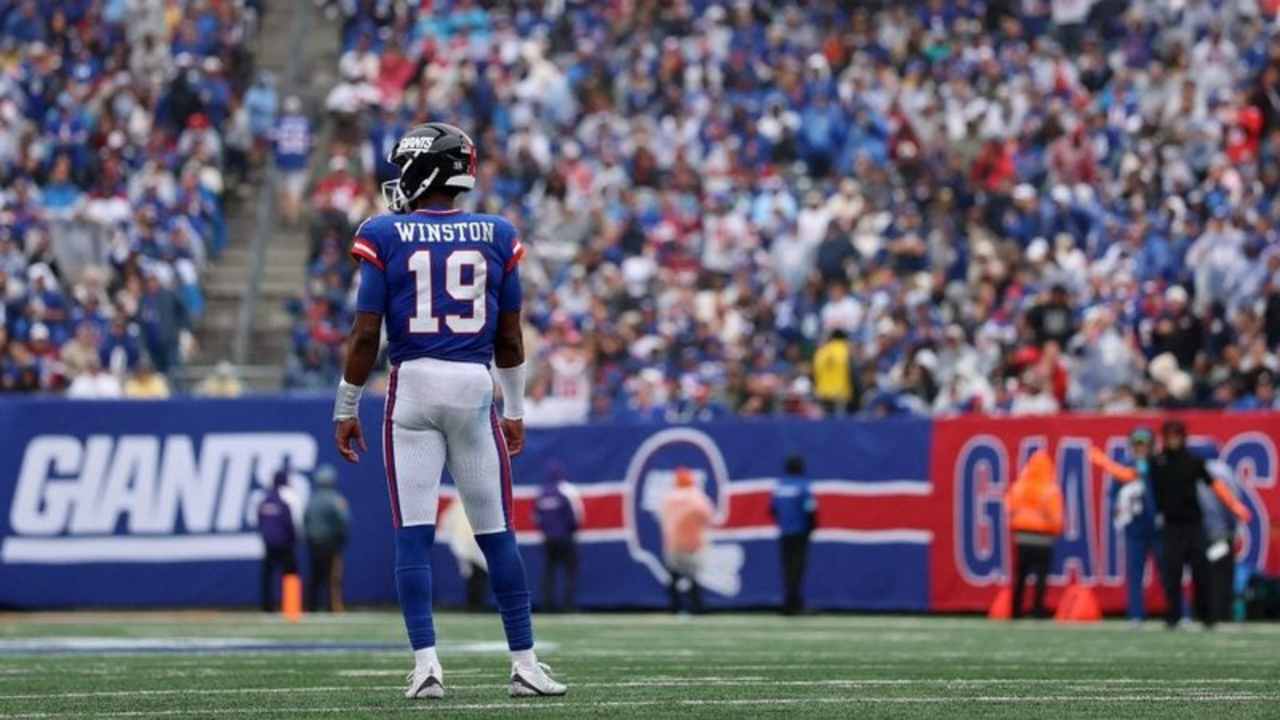 Giants survive the full Jameis Winston experience, as QB says he's ...