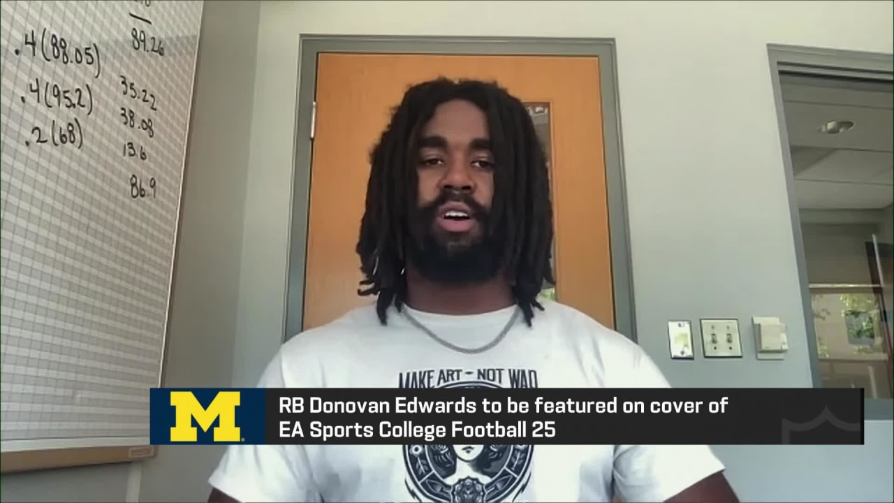 Michigan Wolverines running back Donovan Edwards joins 'NFL Total Access'