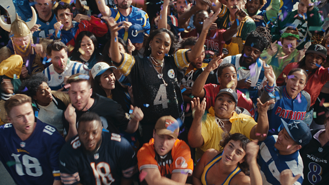 NFL combines live action, AI to create larger-than-life float ...