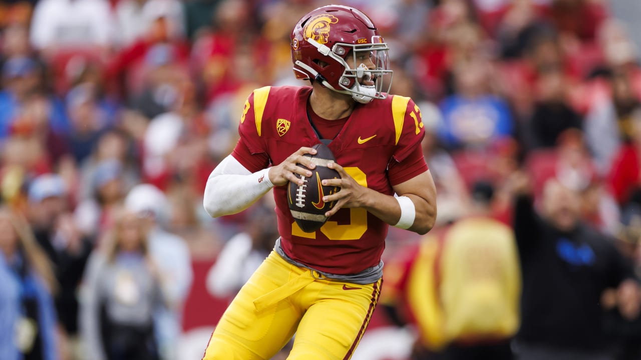 يعتزم USC ​​QB Caleb Williams الدخول في 2024 NFL Draft