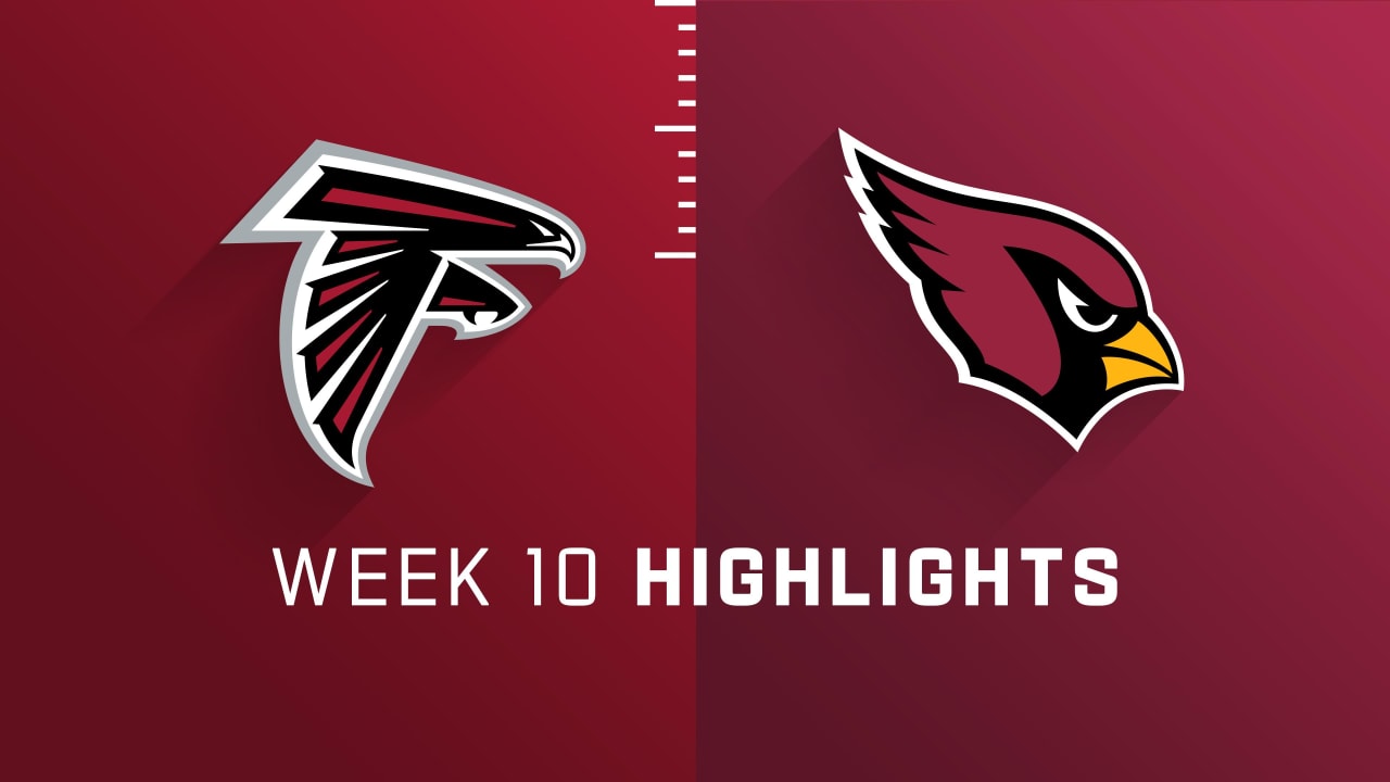 Atlanta Falcons vs. Arizona Cardinals highlights Week 10
