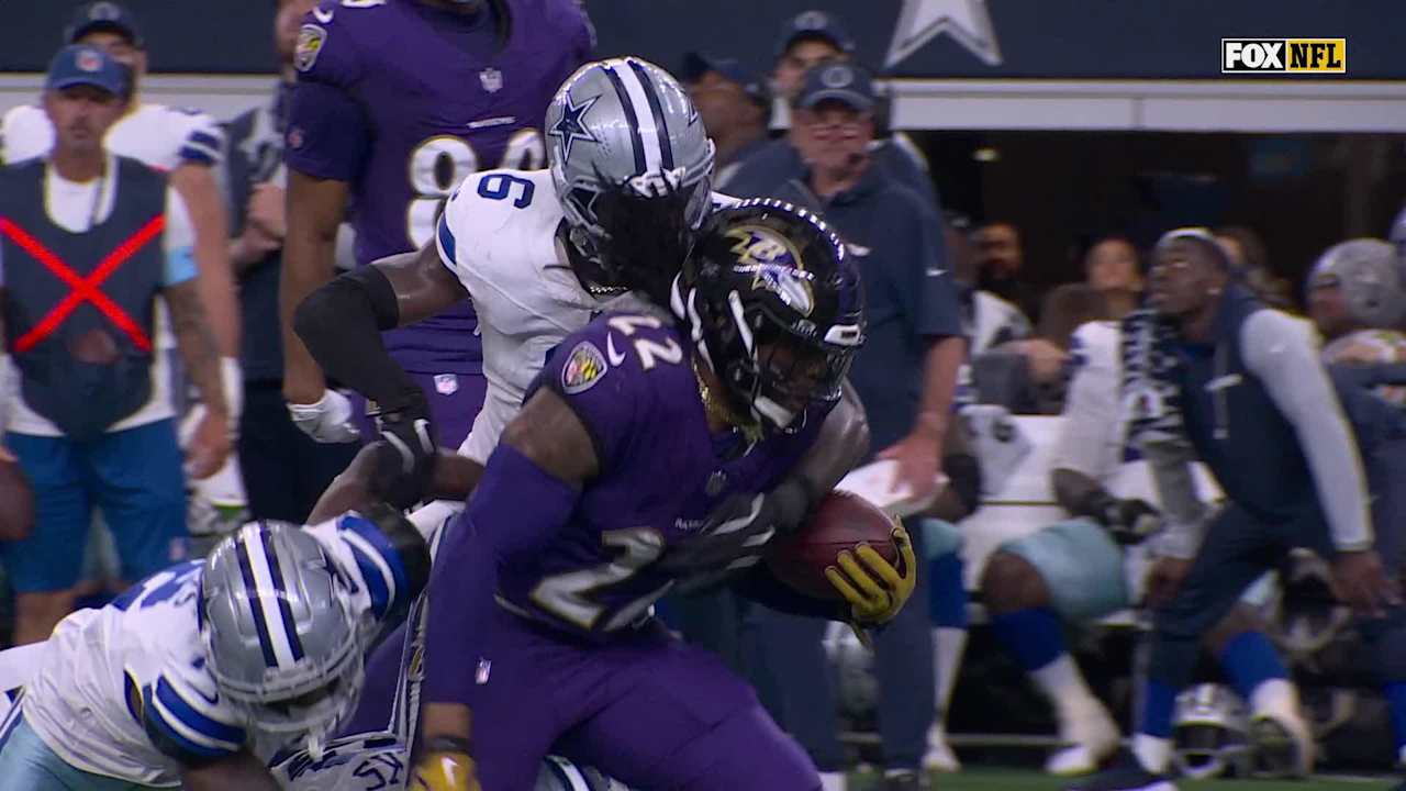 Baltimore Ravens running back Derrick Henry enters overdrive for 23 ...