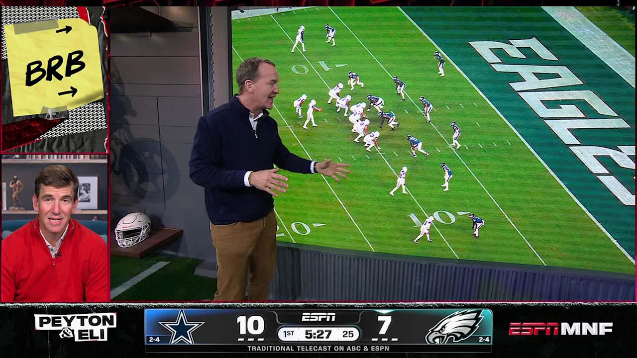 Hall of fame quarterback Peyton Manning breaks down Dallas Cowboys wide ...