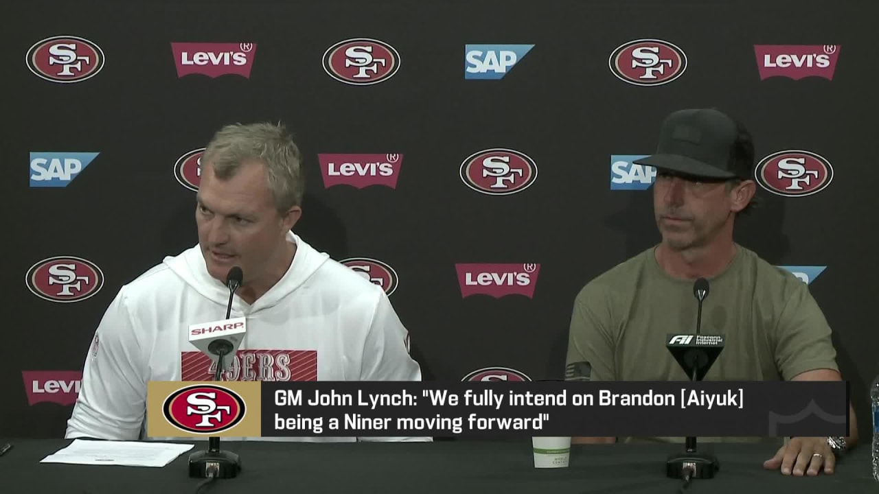 San Francisco 49ers general manager John Lynch on 49ers wide receiver ...