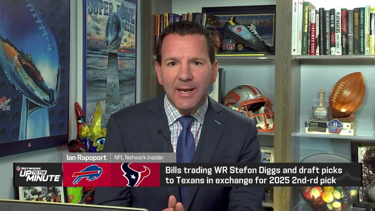 NFL Network Insider Ian Rapoport Wide receiver Stefon Diggs traded to