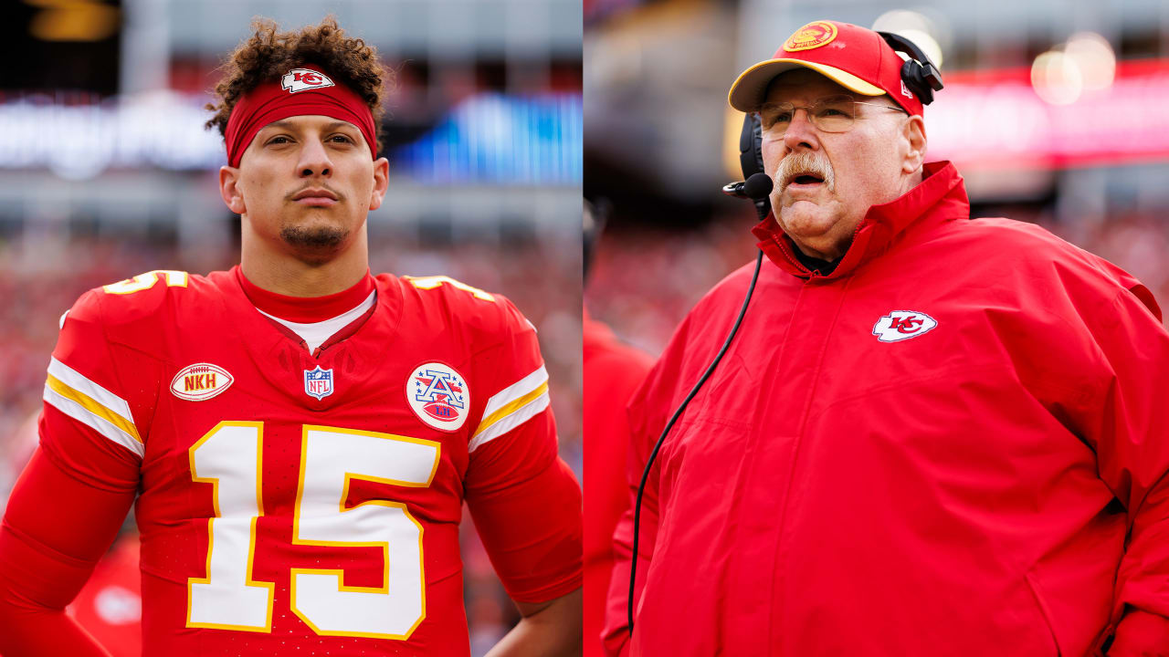 NFL fines Andy Reid, Patrick Mahomes for critical comments of officials ...