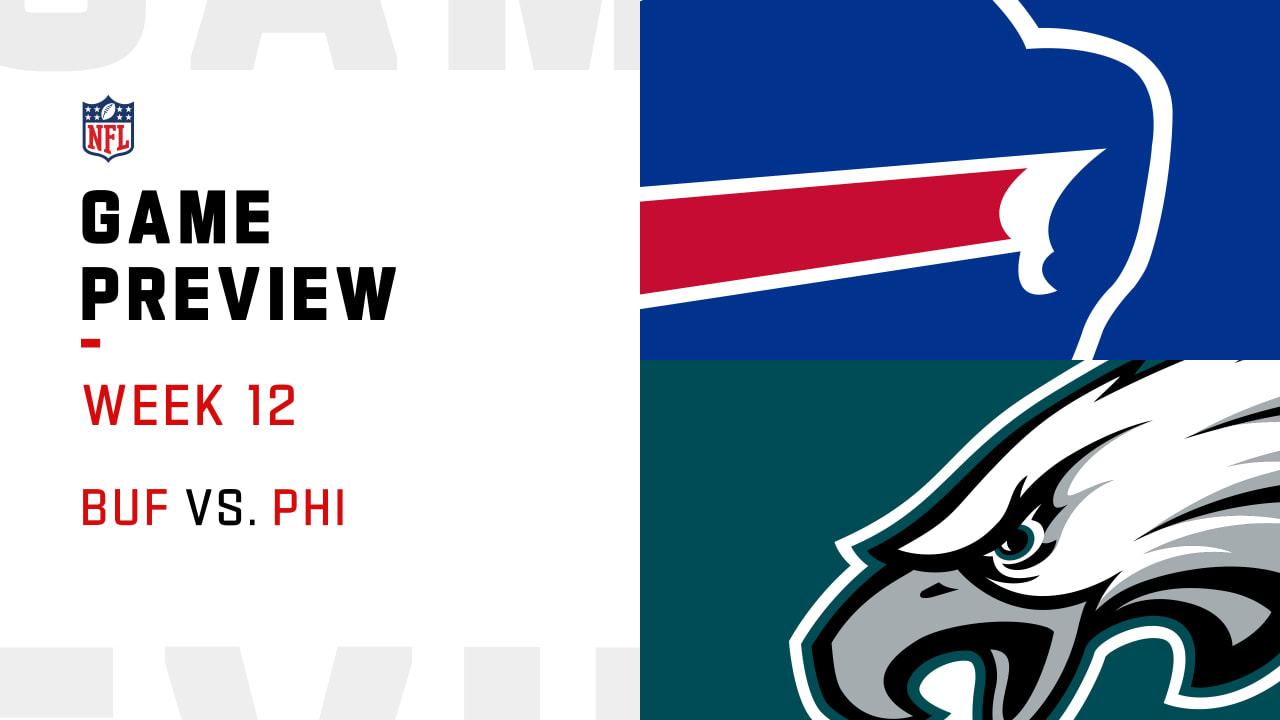 Buffalo Bills vs. Philadelphia Eagles preview Week 12