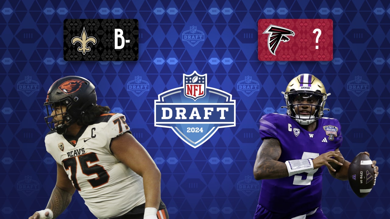 NFL draft grades, NFC South: Saints and Buccaneers land SOLID hauls; Falcons make baffling pick at No. 8