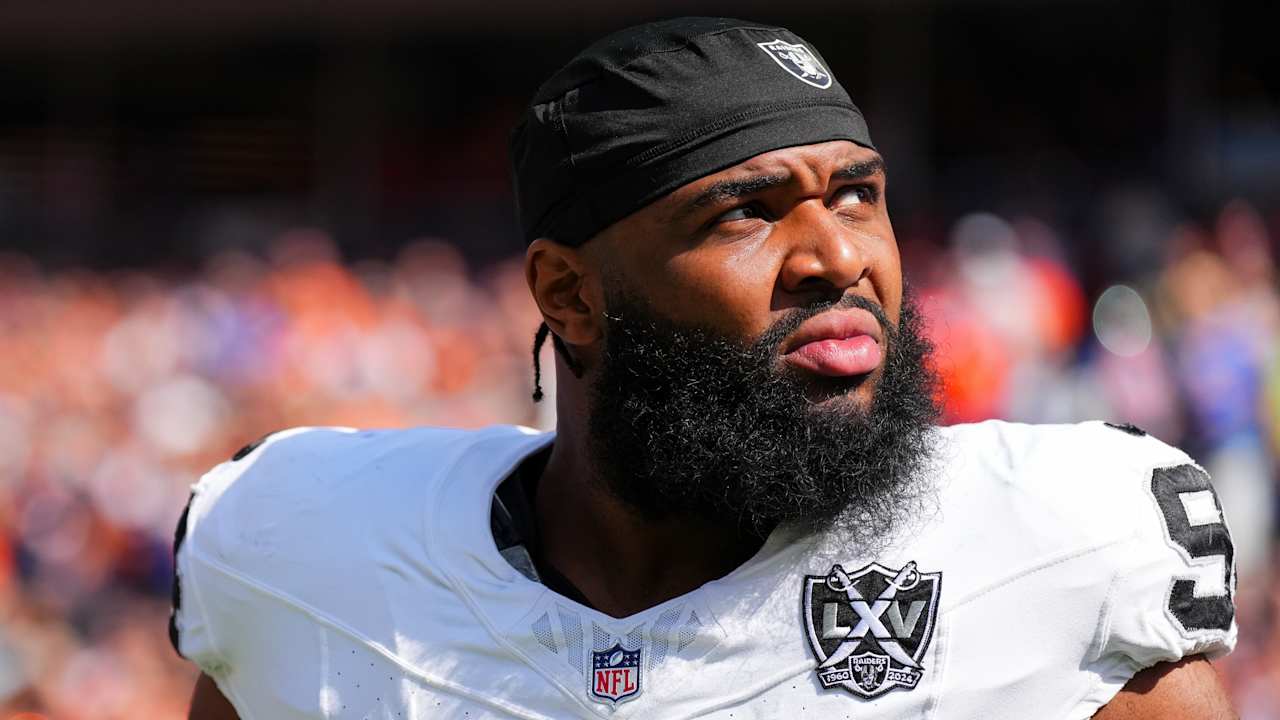 Raiders DT Christian Wilkins (foot) out indefinitely following surgery