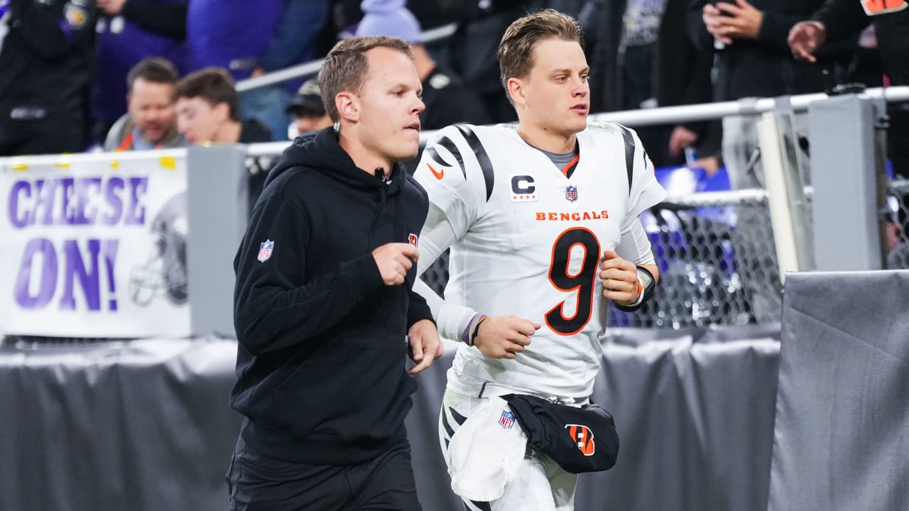 Bengals quarterback Joe Burrow done for season because of wrist injury