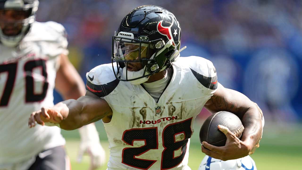 Texas RB Joe Mixon (ankle) is expected to return to the lineup on Sunday against the Patriots