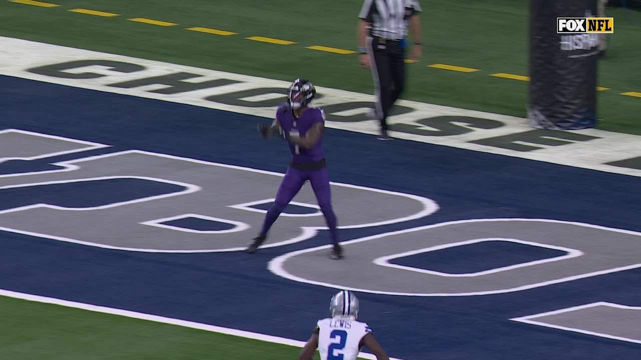 Lamar Jackson's Second TD Pass Of First Half Powers Ravens' Lead To 20-0