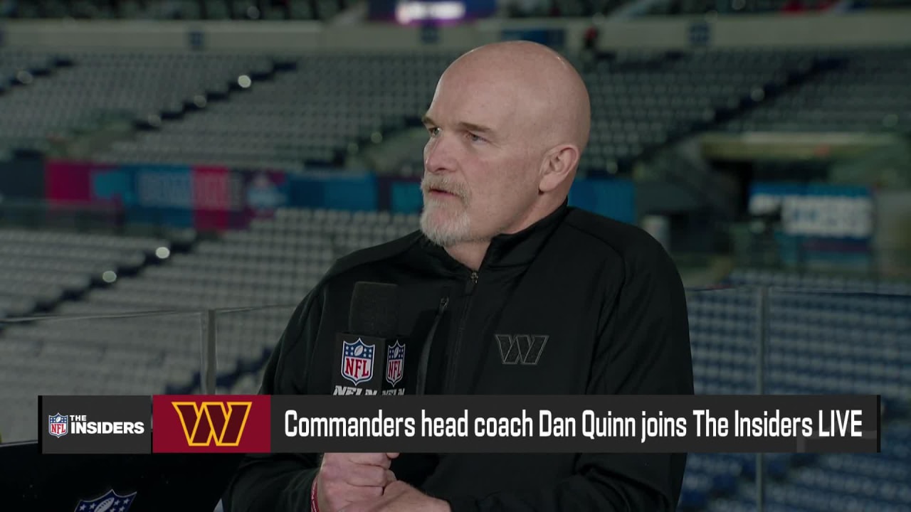 Washington Commanders head coach Dan Quinn joins 