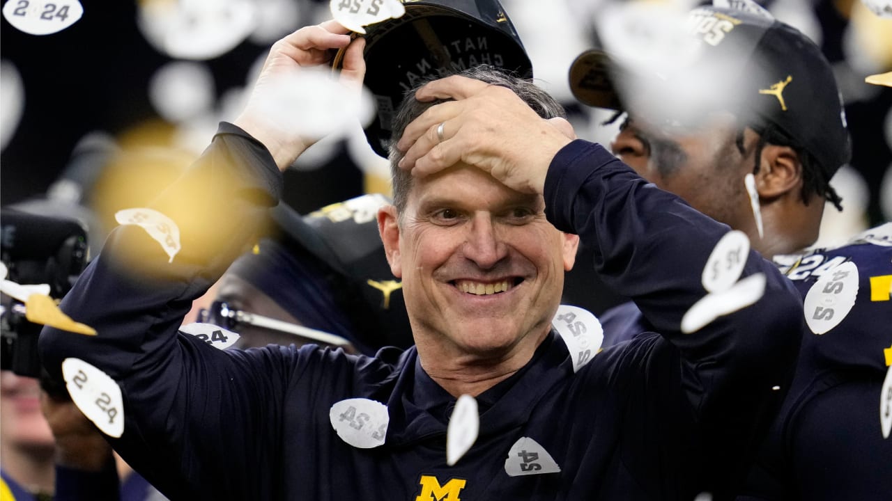 Jim Harbaugh On Possible Leap To Nfl After Michigans National Title