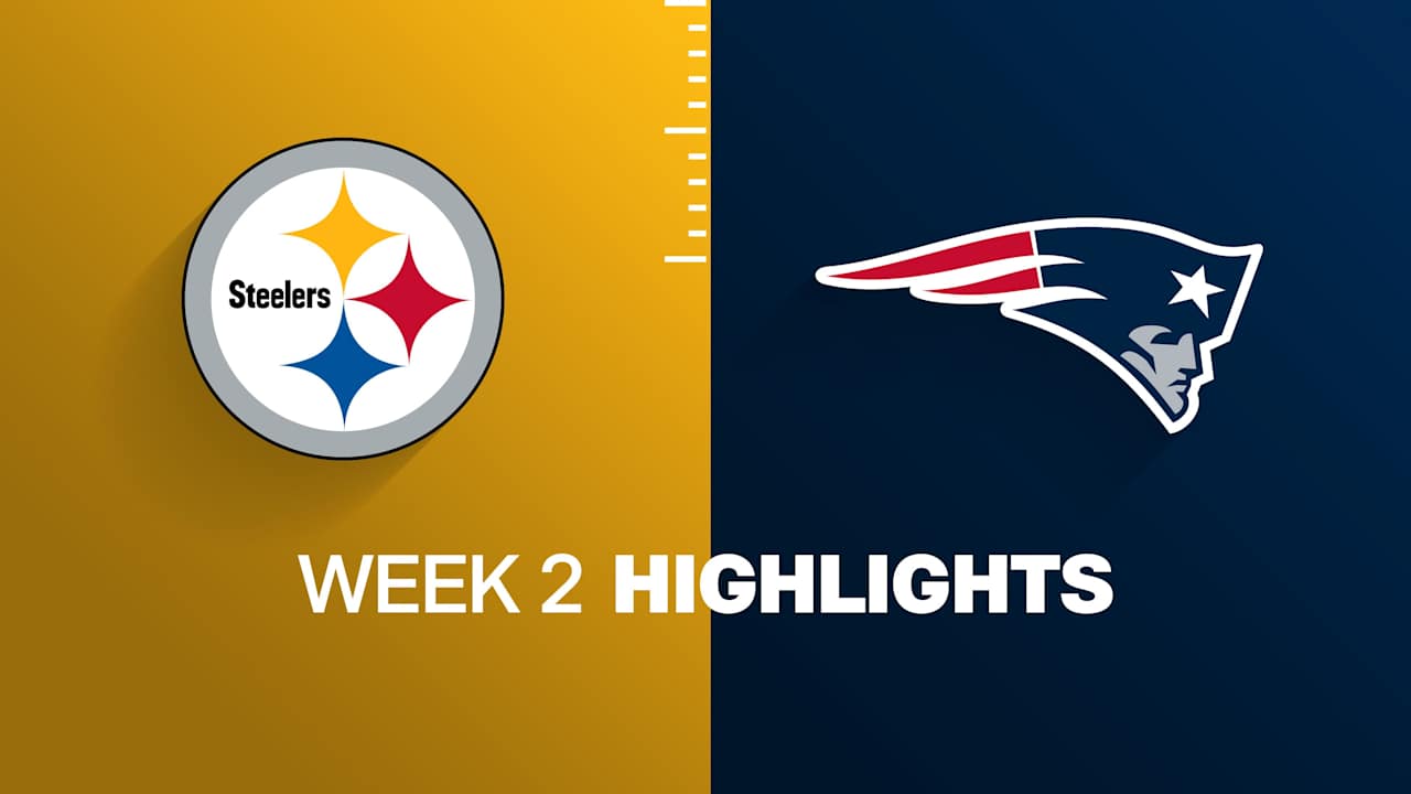 Steelers vs. Patriots highlights | Week 2 video thumbnail