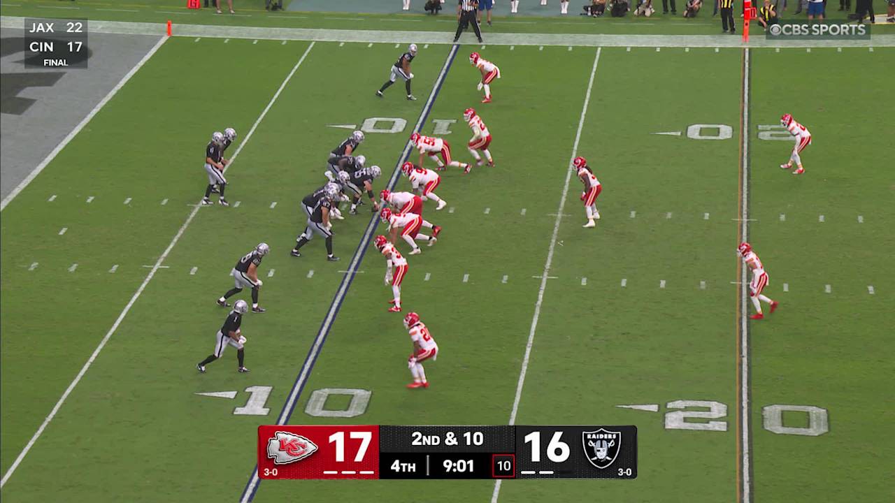 Las Vegas Raiders wide receiver Cody White amazes sports commentators ...