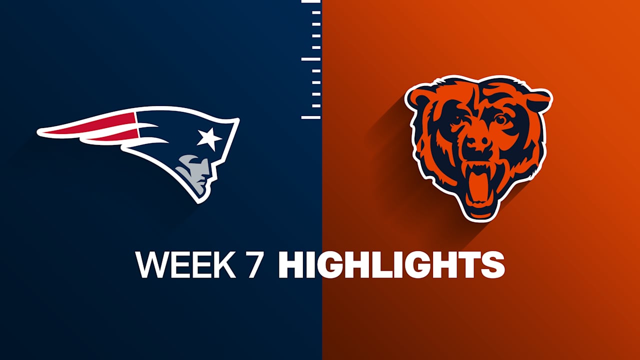 Patriots vs. Bears highlights | Week 7 video thumbnail