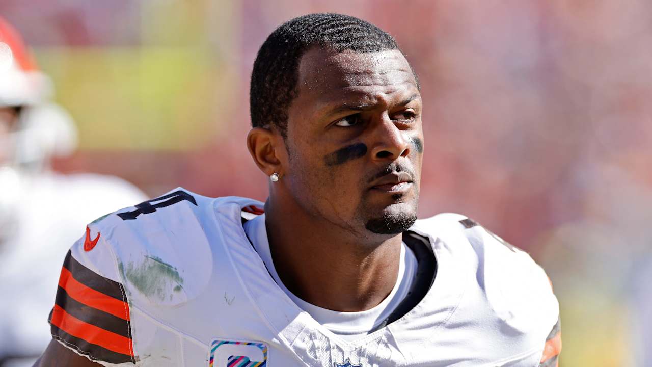 O QB dos Browns, Deshaun Watson, rompeu o tendão de Aquiles novamente e pode perder a temporada de 2025 após a última cirurgia
 #ÚltimasNotícias