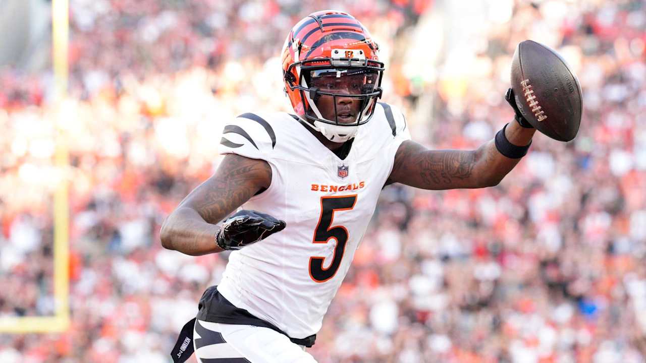 Bengals WR Tee Higgins (hamstring) is no longer on the injury list but will play Monday night against Commanders