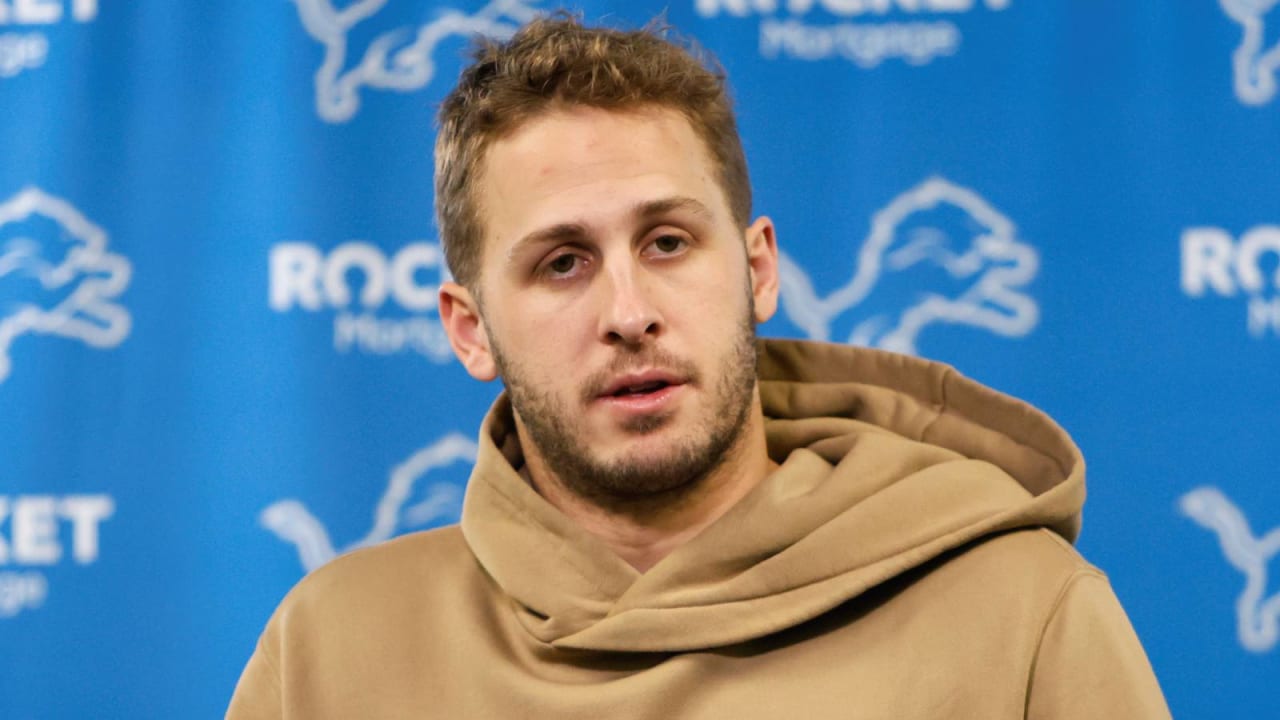 Lions QB Jared Goff says trade from Rams will 'never leave me'
