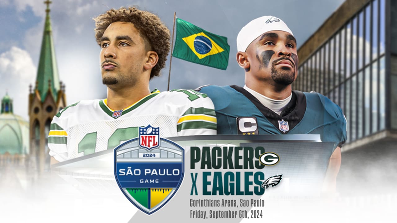 PACKERS x EAGLES NO SÃO PAULO GAME 2024