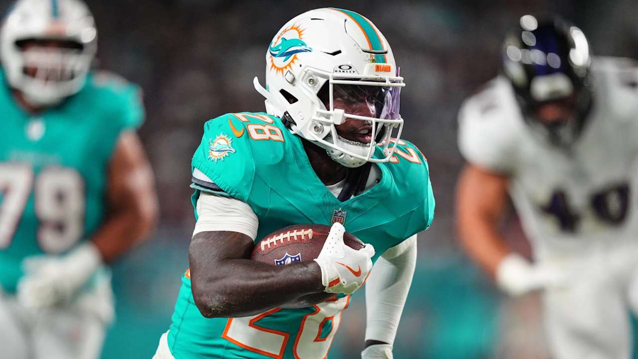 Dolphins RB De’Von Achane among notable players discussed