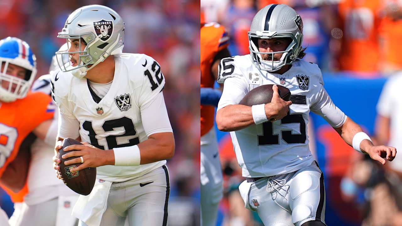 Raiders bench Gardner Minshew after second INT in loss to Broncos; Antonio Pierce is undecided at QB1