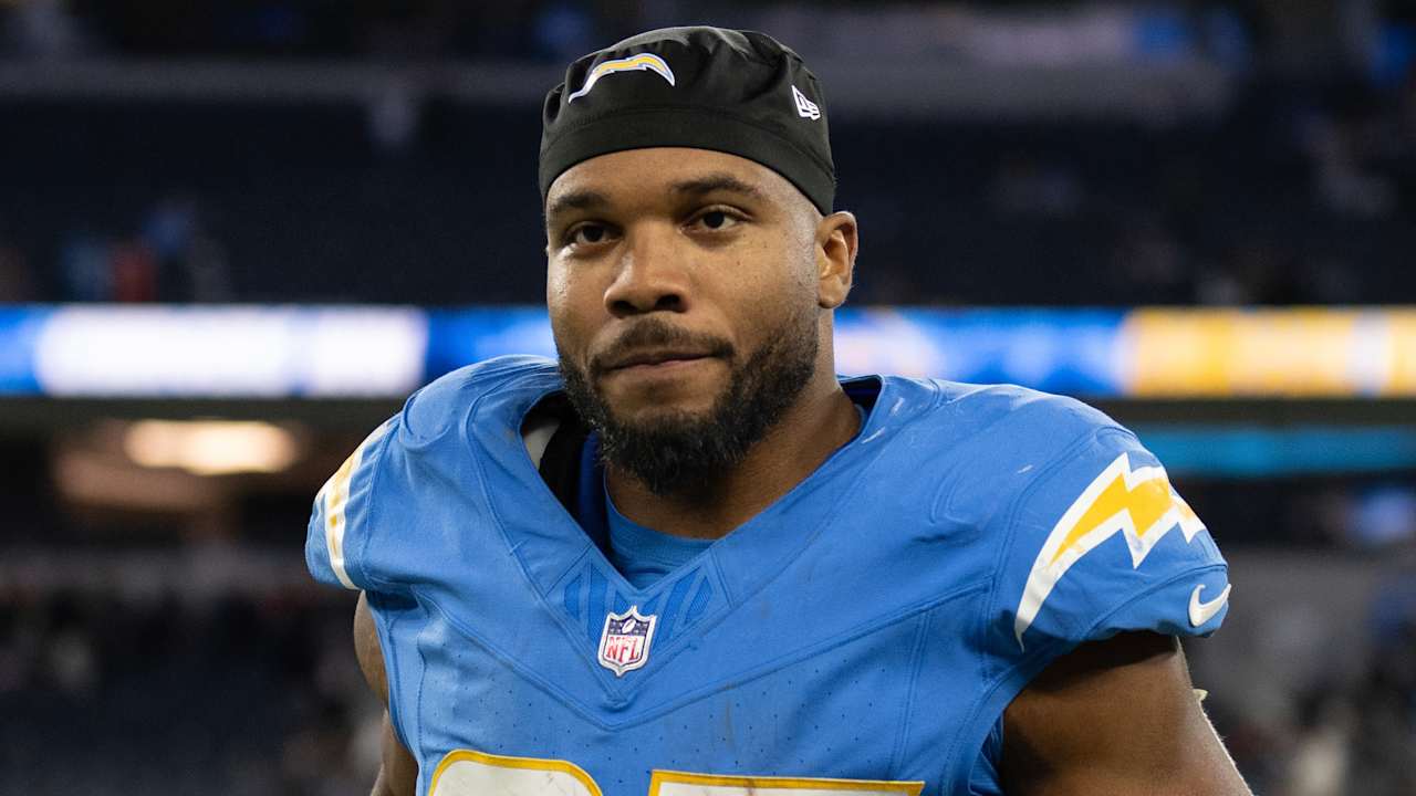Chargers RB J.K. Dobbins (ankle) active for wild-card game vs. Texans
