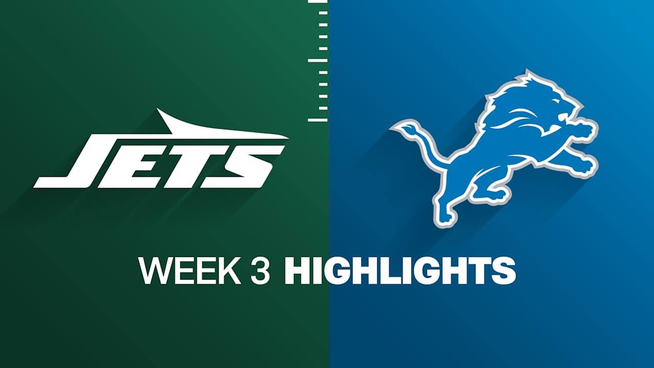 Jets vs. Lions highlights | Week 3 video thumbnail
