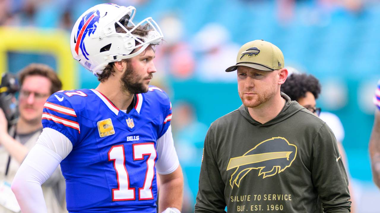 Bills HC Joe Brady: My job is to allow QB Josh Allen to be 'a better  version of himself'