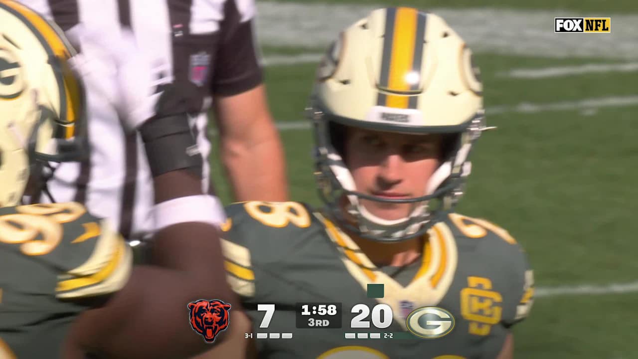 Green Bay Packers kicker Trey Smack's 35-yard FG boosts Packers' lead ...