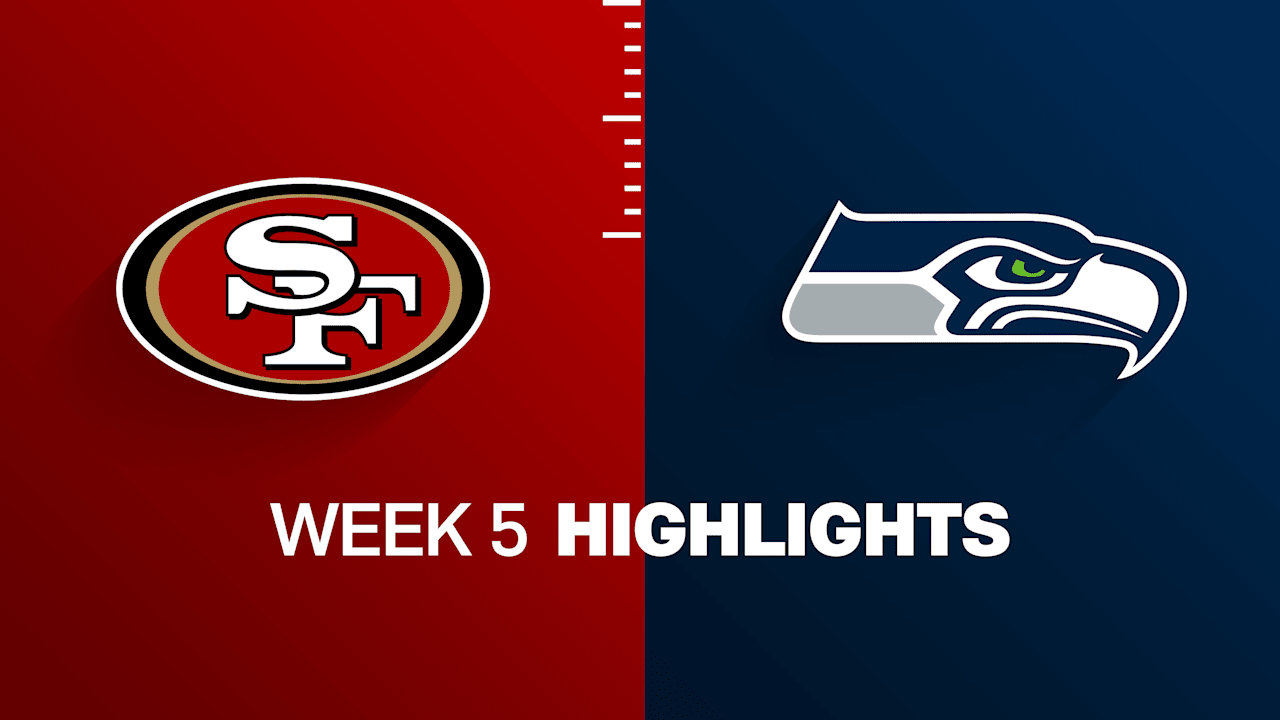 49ers vs. Seahawks highlights | Week 5 video thumbnail