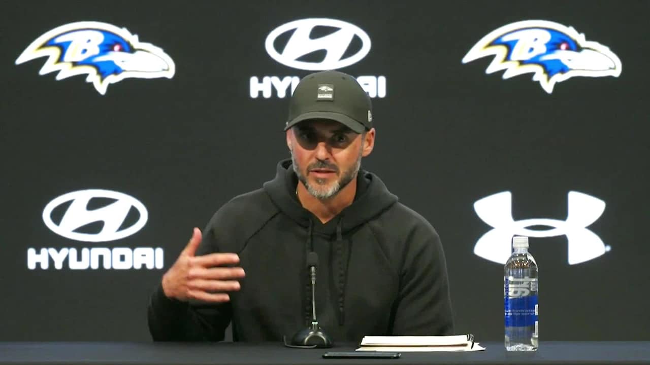 Baltimore Ravens head coach Jesse Minter talks about loss to Cincinnati ...