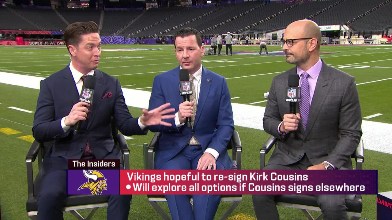 Nfl Network Insider Tom Pelissero Minnesota Vikings Quarterback Kirk