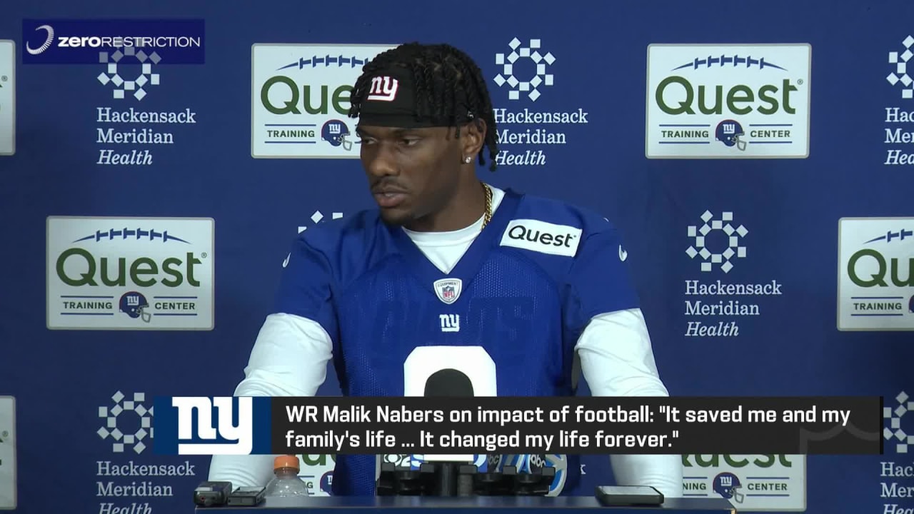 Wide receiver Malik Nabers reveals one long-term goal he's already ...