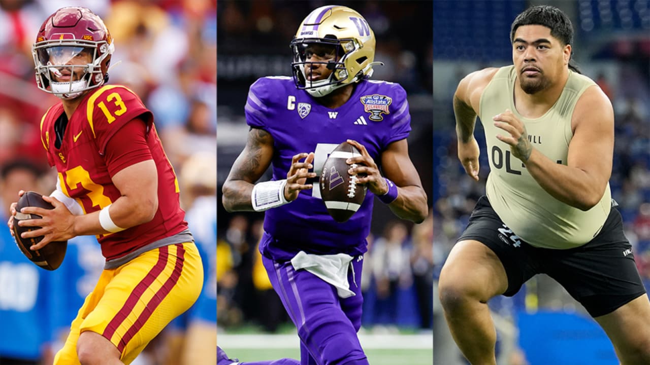 Record 14 straight offensive players kick off historic 2024 NFL Draft