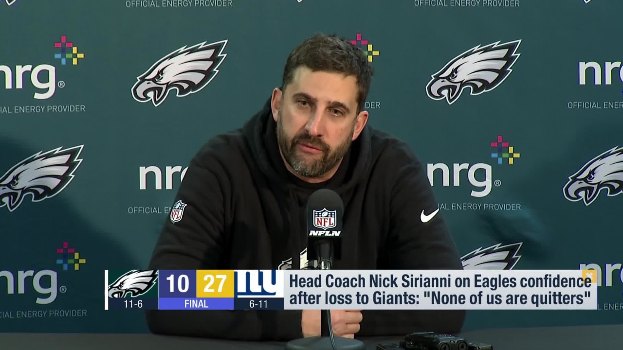 Philadelphia Eagles head coach Nick Sirianni, quarterback Jalen Hurts ...