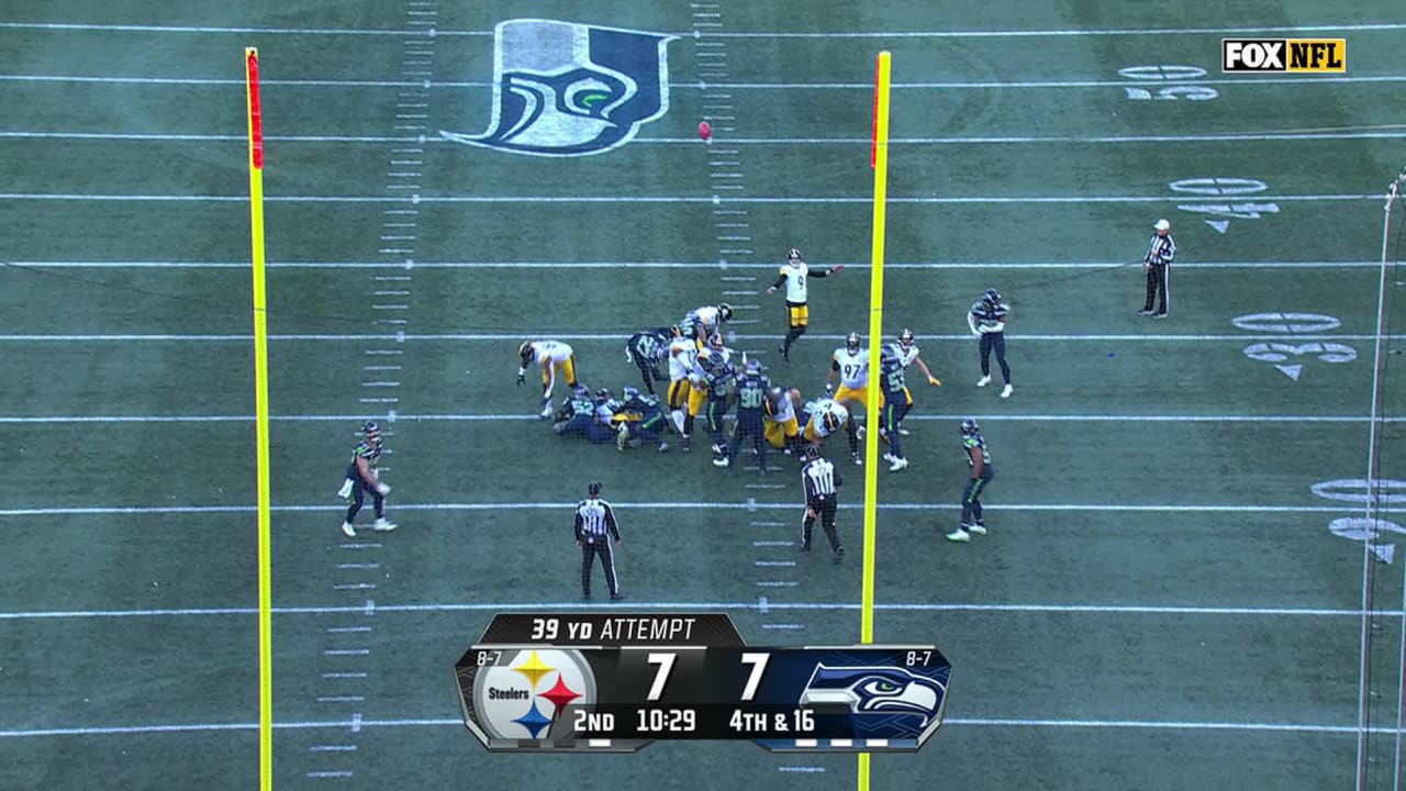 Pittsburgh Steelers Kicker Chris Boswell's 39-yard Field Goal Gives ...