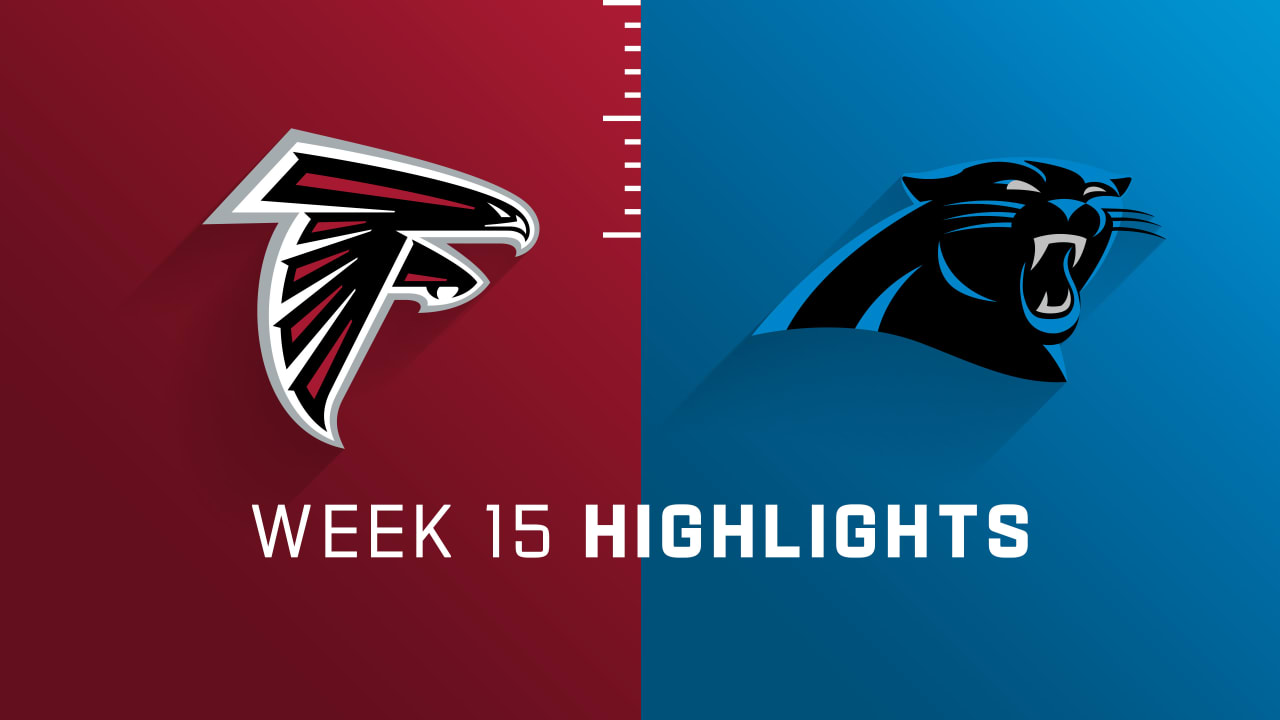 Atlanta Falcons vs. Carolina Panthers highlights Week 15